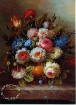unknow artist Floral, beautiful classical still life of flowers.034 Spain oil painting art